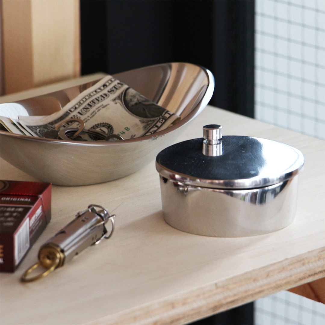 Aluminium Ashtray//SILVER