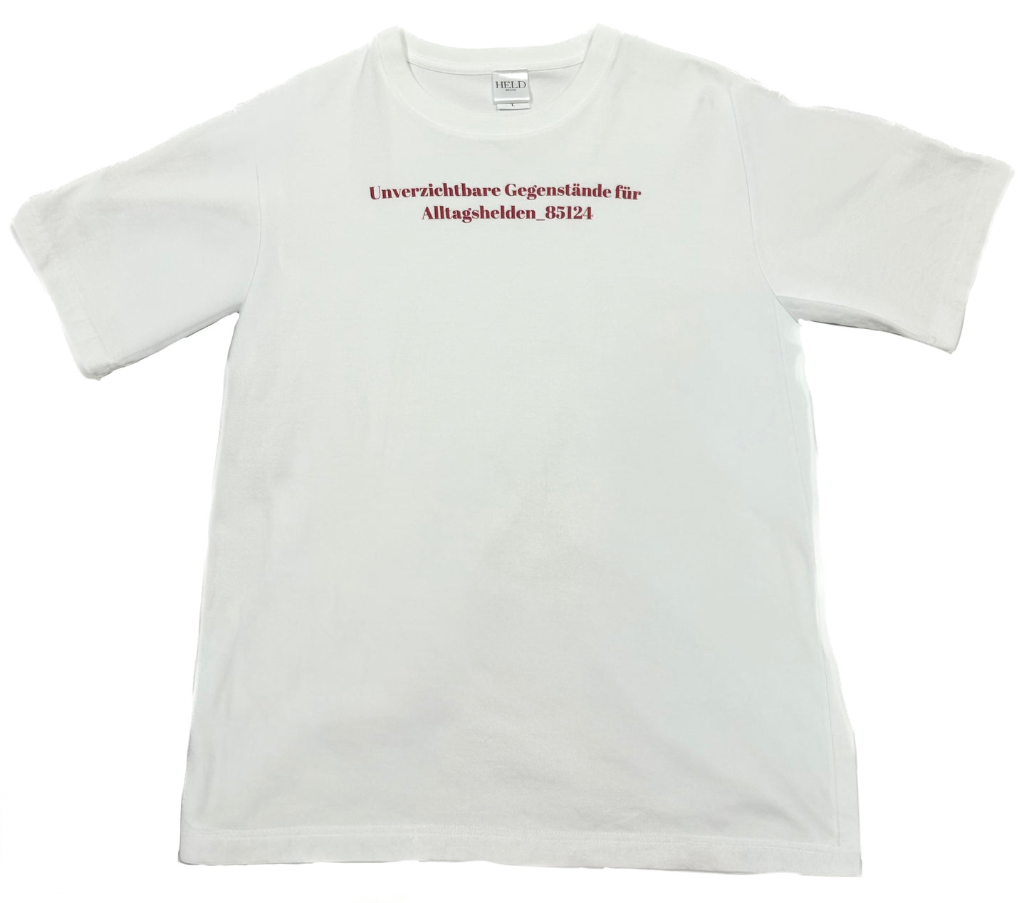 HELD LOGO TEE004//WHIT