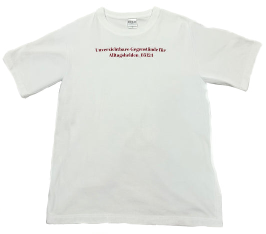 HELD LOGO TEE004//WHIT