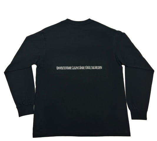 HELD BACKLOGOLONGTEE001//BLACK
